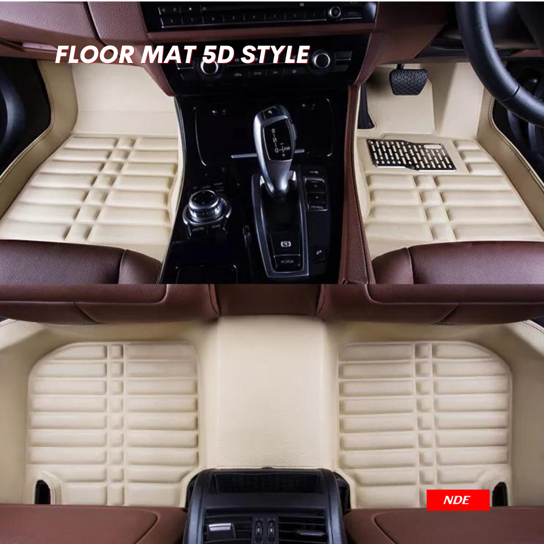 FLOOR MAT 5D STYLE FOR HONDA CITY (2008-2021)