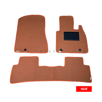 FLOOR MAT PREMIUM QUALITY FLAT 7D STYLE FOR HONDA BRV