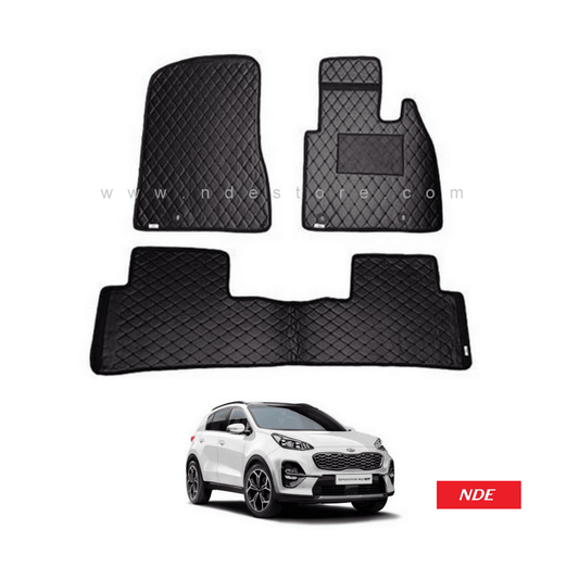 FLOOR MAT PREMIUM QUALITY FLAT 7D STYLE FOR KIA SPORTAGE - ndestore.com