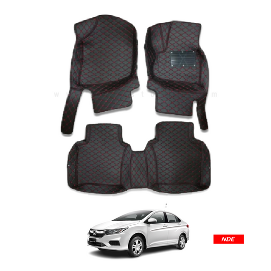 FLOOR MAT 7D STYLE FOR HONDA CITY (2008-2021)