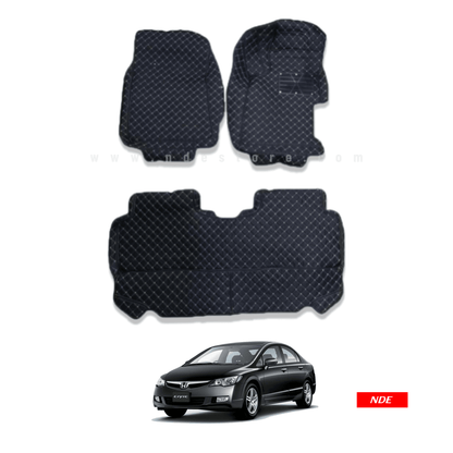 FLOOR MAT 7D STYLE FOR HONDA CIVIC (2006-2012) - ndestore.com