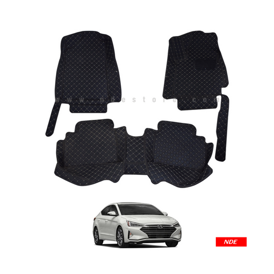 FLOOR MAT 7D STYLE FOR HYUNDAI ELANTRA