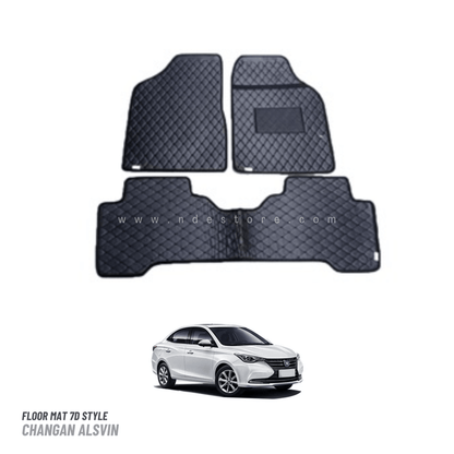 FLOOR MAT PREMIUM QUALITY FLAT 7D STYLE FOR CHANGAN ALSVIN - ndestore.com