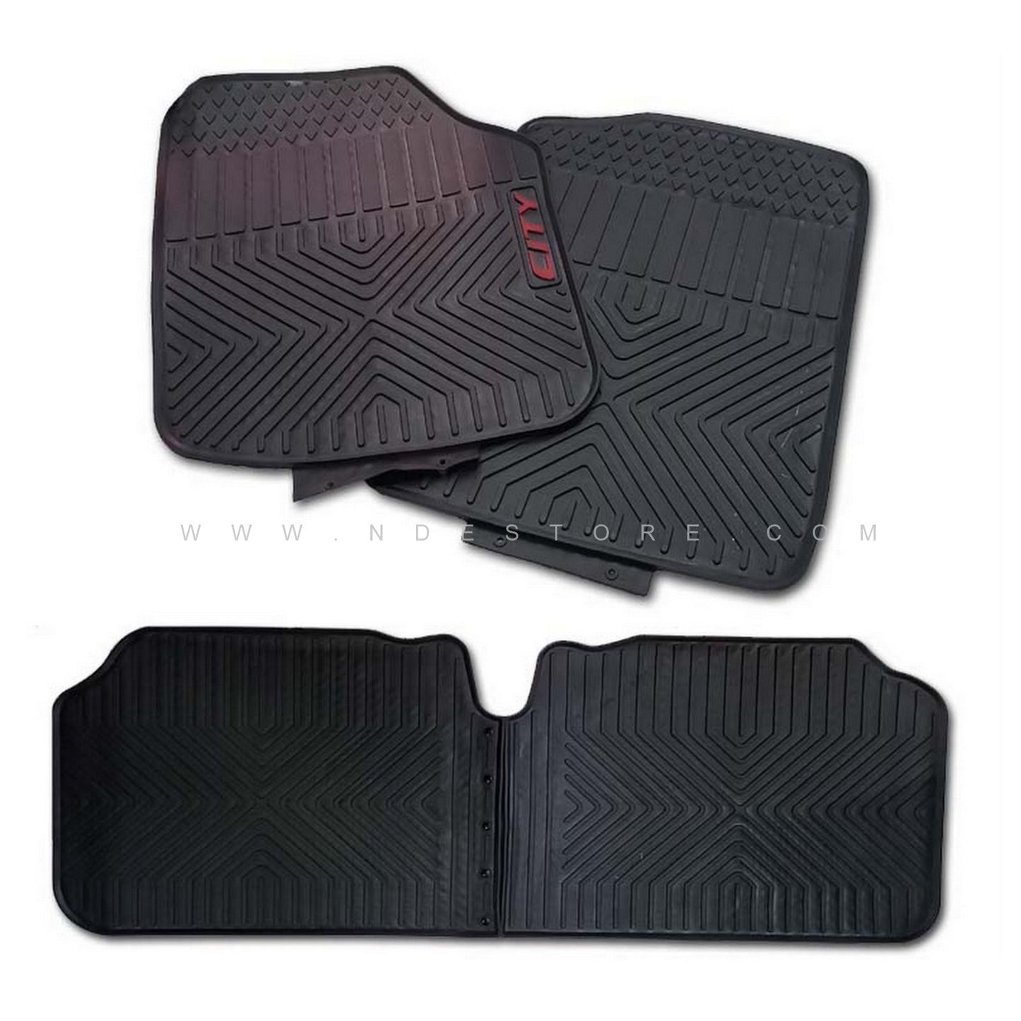 FLOOR MAT RUBBER / LATEX ANTI SLIP SILICONE FOR HONDA CITY (2021-2024) (IMPORTED)