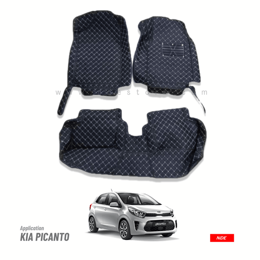 FLOOR MAT 7D STYLE FOR KIA PICANTO - ndestore.com