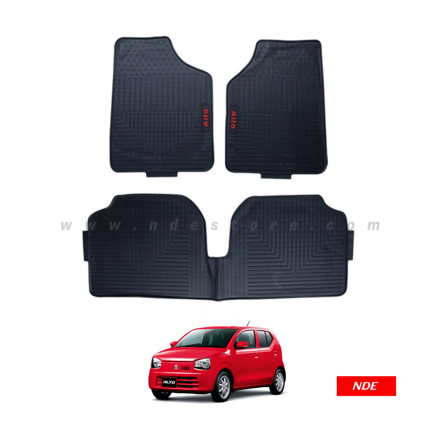 FLOOR MAT PREMIUM QUALITY FOR SUZUKI ALTO (2018-2024) - ndestore.com