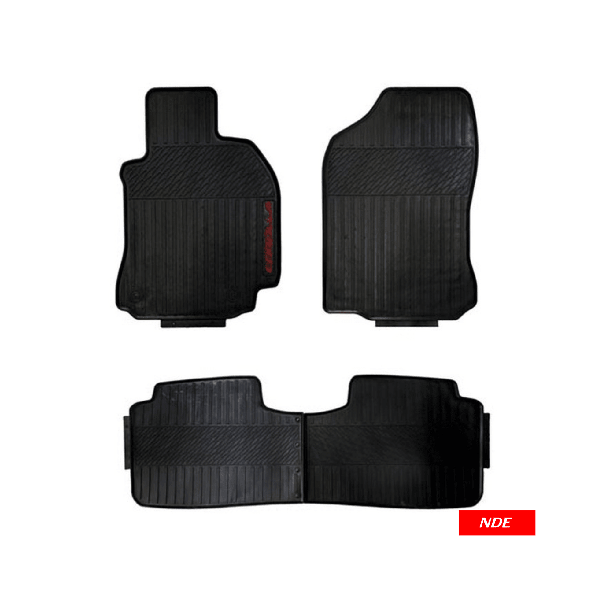 FLOOR MAT RUBBER / LATEX ANTI SLIP SILICONE FOR TOYOTA COROLLA (2014-2024) - ndestore.com