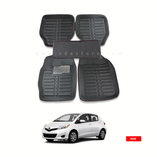 FLOOR MAT 5D STYLE FOR TOYOTA VITZ (OLD MODEL)