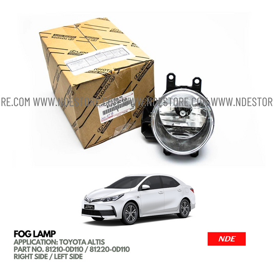 FOG LAMP ASSY GENUINE FOR TOYOTA ALTIS