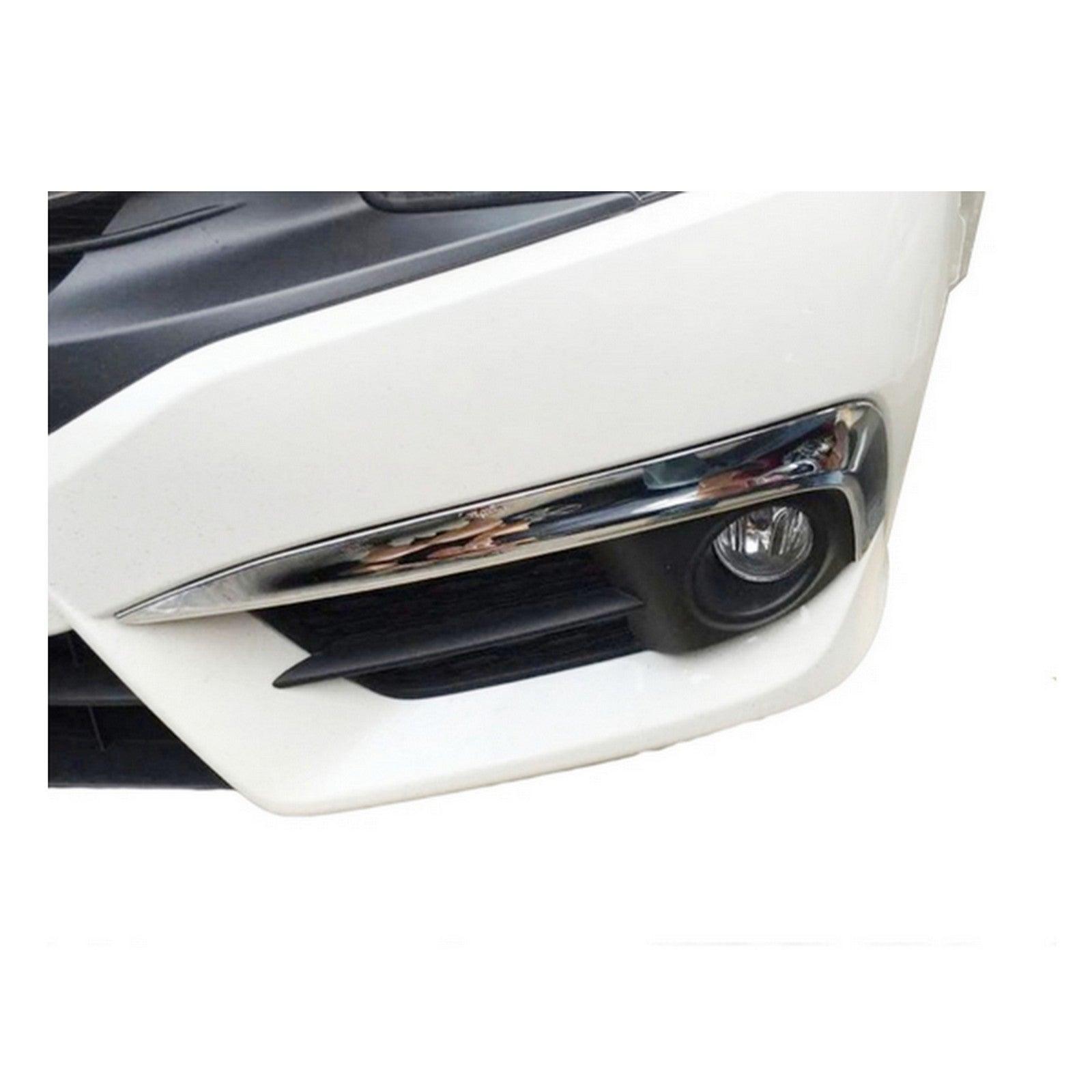 FOG LAMP CHROME TRIM FOR HONDA CIVIC 2016-2020 - ndestore.com