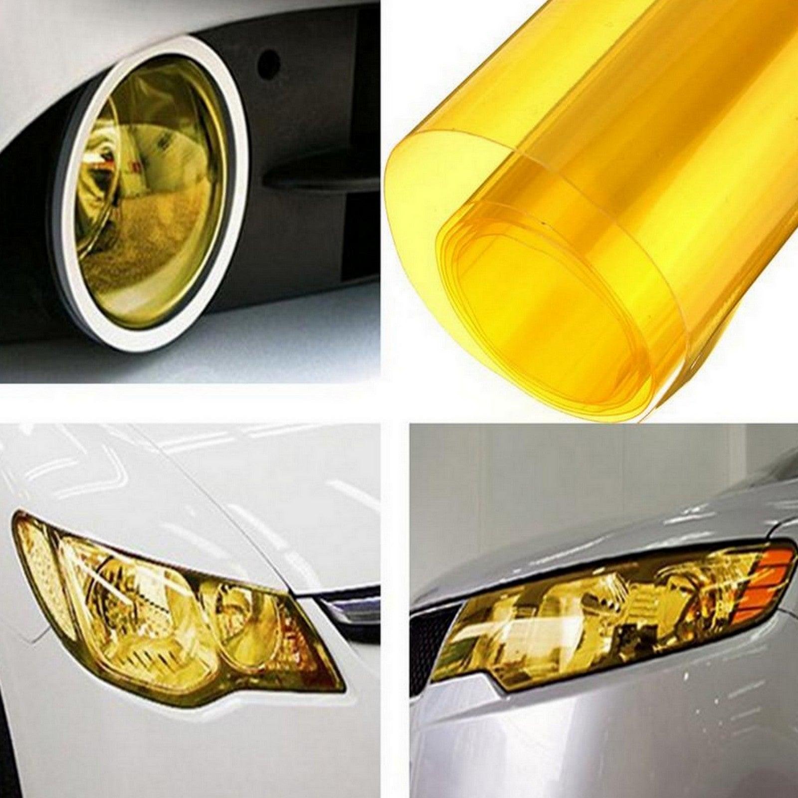 FOG LIGHT, YELLOW SHEET STICKER (UNIVERSAL APPLICATION) - ndestore.com