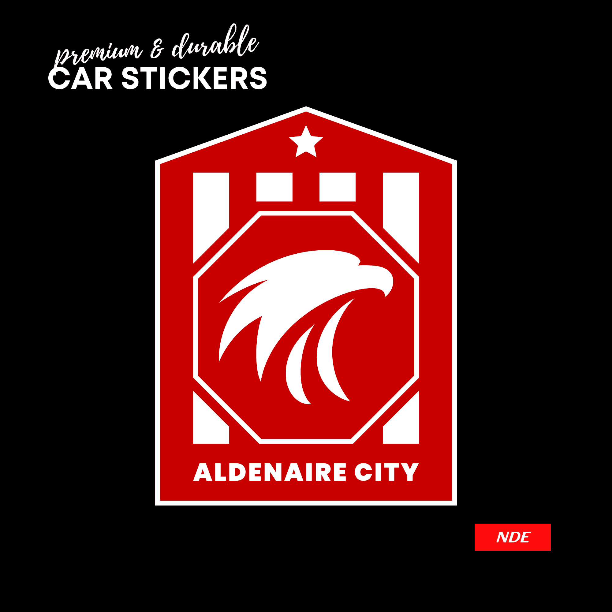 STICKER, FOOTBALL CLUB - NDE STORE
