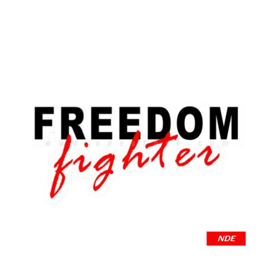 STICKER, FREEDOM FIGHTER - ndestore.com