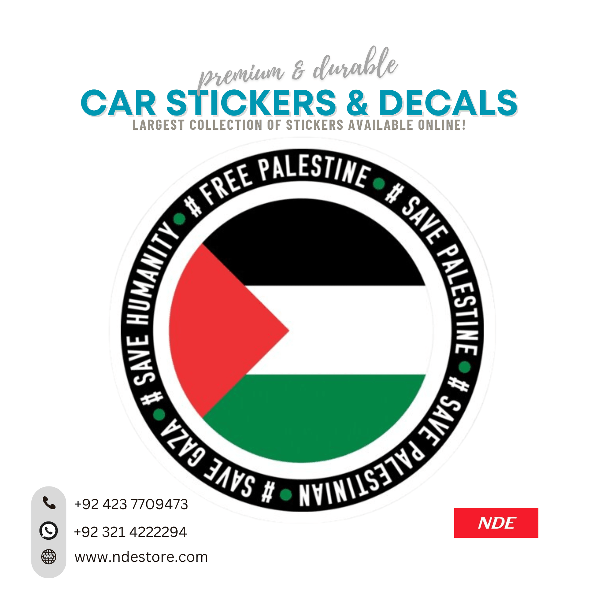 STICKER FREE PALESTINE FREE GAZA SERIES - ndestore.com