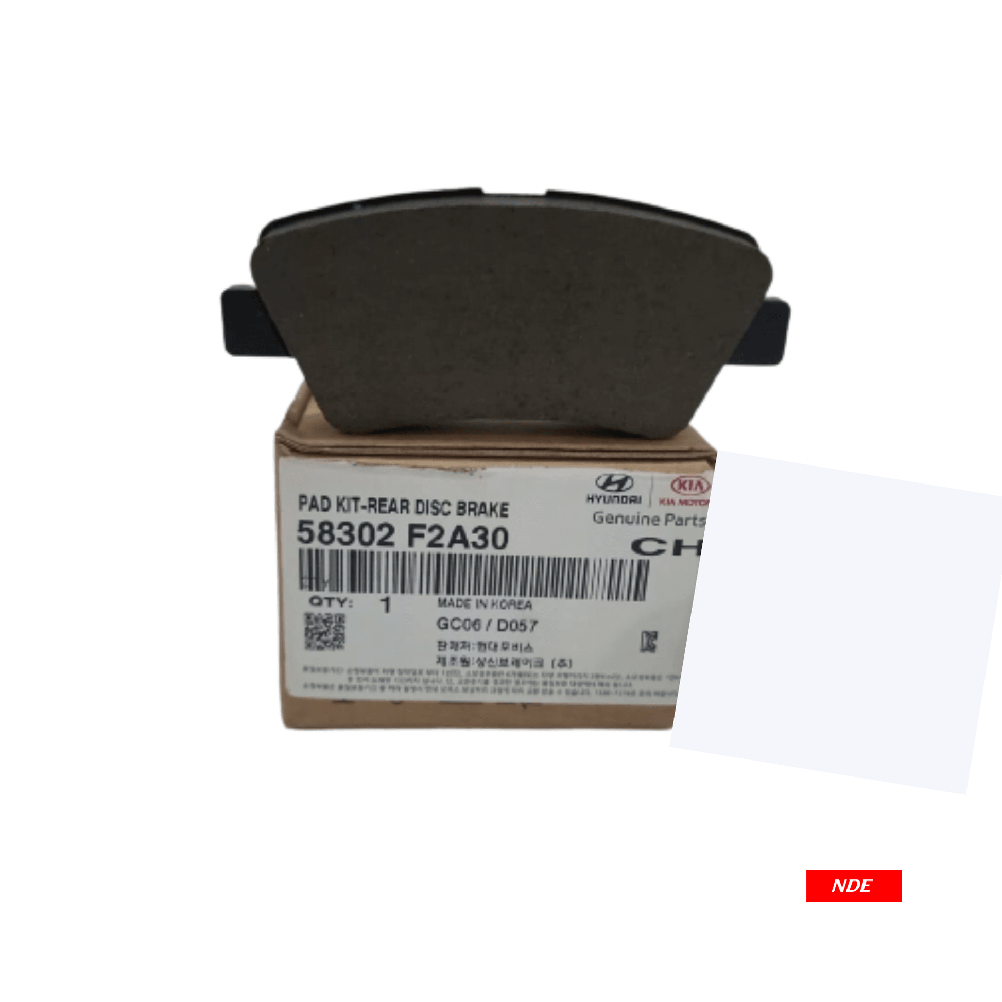 BRAKE, DISC PAD FRONT FOR HYUDAI ELANTRA (HYUNDAI GENUINE PART) - ndestore.com