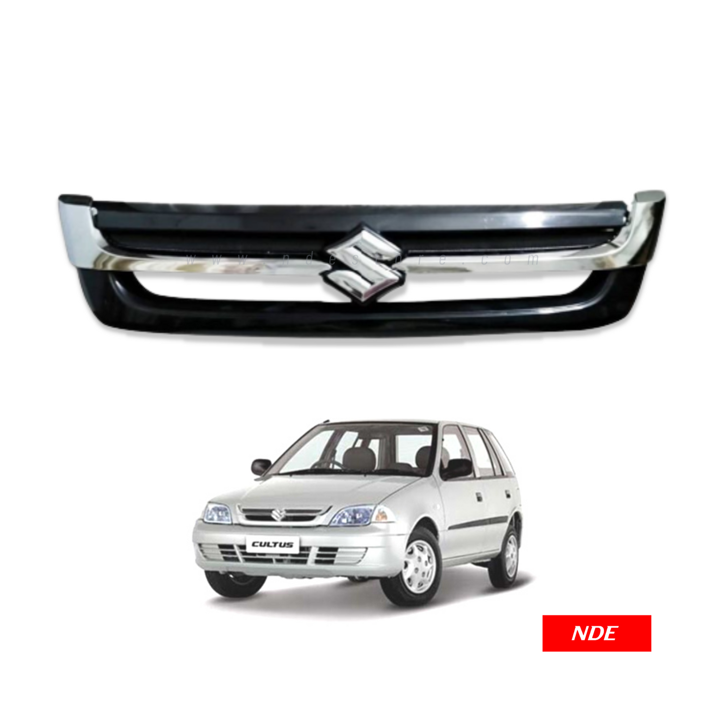 FRONT GRILL WITH CHROME FOR SUZUKI CULTUS