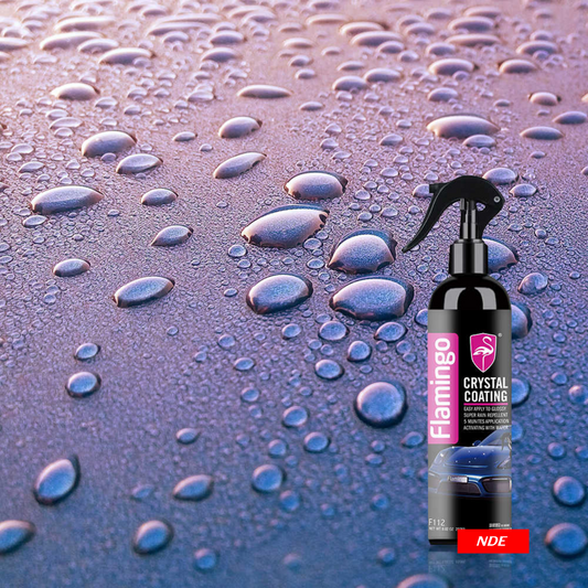 FLAMINGO CRYSTAL COATING HIGH GLOSS SHINE LIQUID SPRAY POLISH