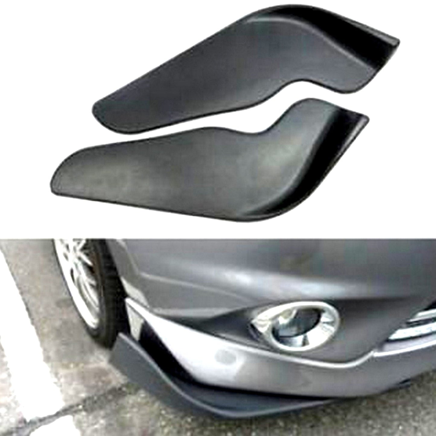 BUMPER LIP SPLITTER, FRONT CANARD UNIVERSAL FITTING - ndestore.com