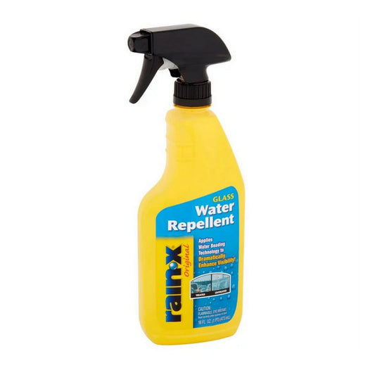 GLASS CLEANER WITH RAIN REPELLENT, RAINX