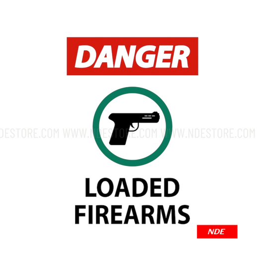 STICKER LOADED FIREARM