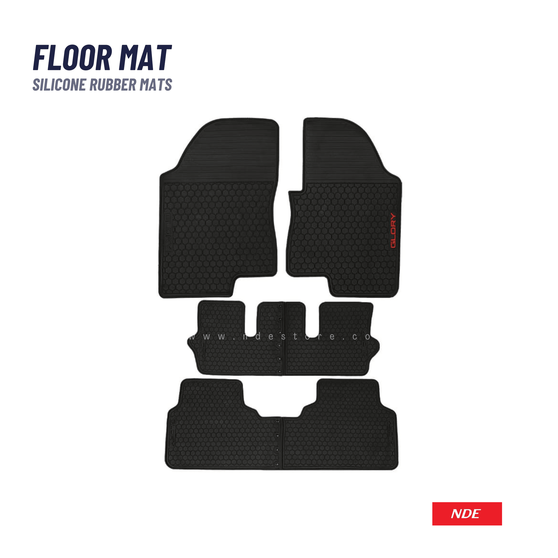 FLOOR MAT RUBBER / LATEX ANTI SLIP SILICONE FOR GLORY 580 PRO (2020-2024) (IMPORTED) - ndestore.com