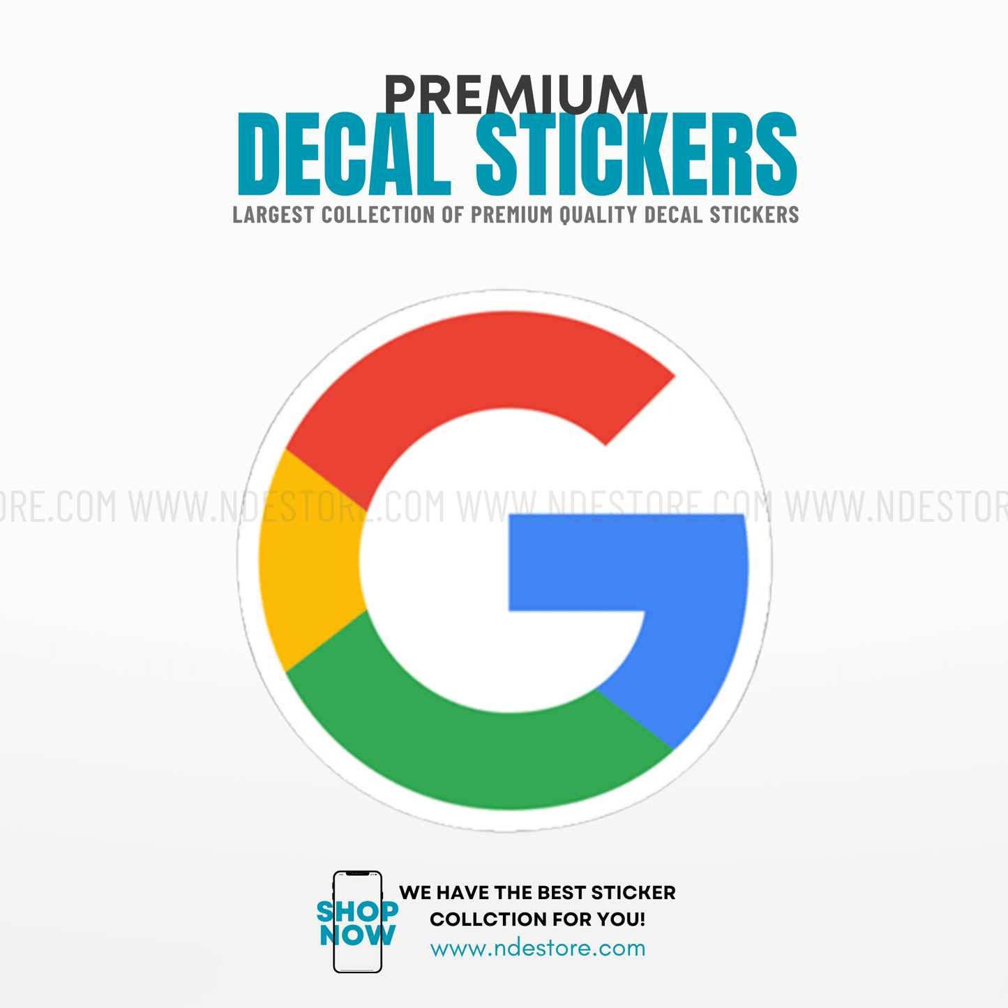 STICKER GOOGLE - ndestore.com