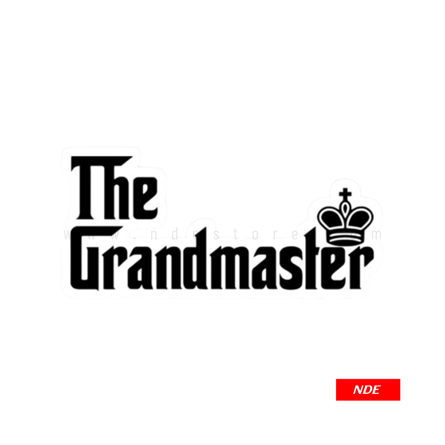 STICKER, THE GRANDMASTER - ndestore.com