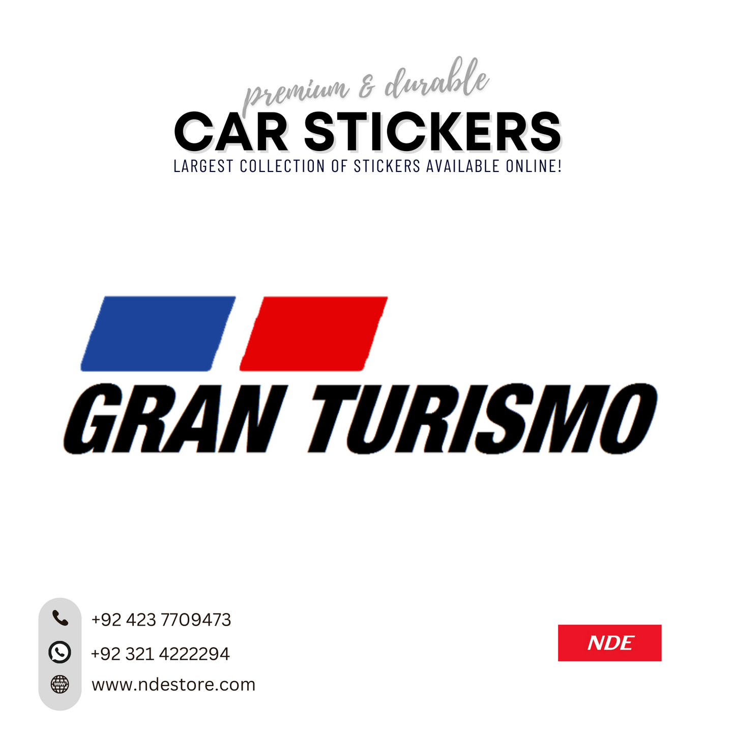 STICKER GRAN TURISMO