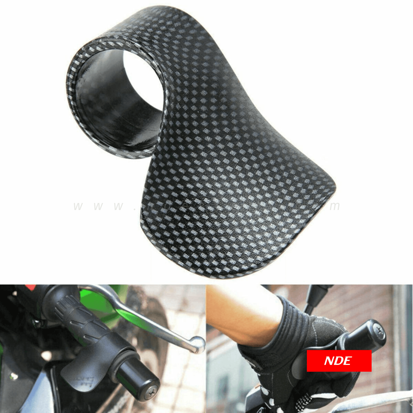 GRIP THROTTLE CARBON FIBER (UNIVERSAL)