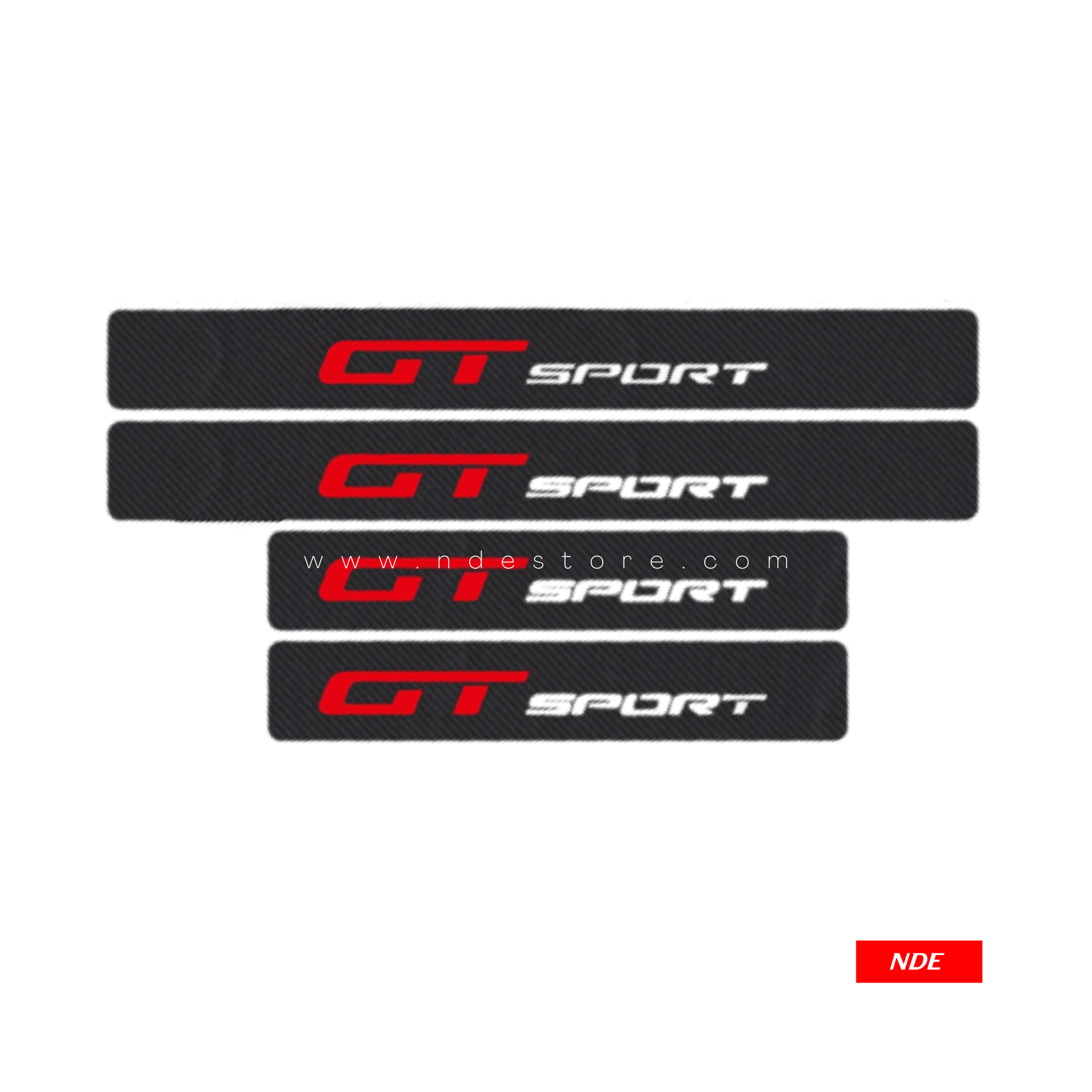 DOOR SILL AREA PROTECTION CARBON FIBER STICKER GT SPORT - ndestore.com