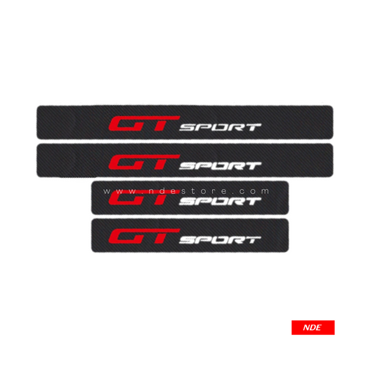 DOOR SILL AREA PROTECTION CARBON FIBER STICKER GT SPORT