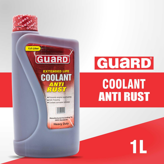 RADIATOR COOLANT, ANTI RUST RED GUARD 1 LTR.