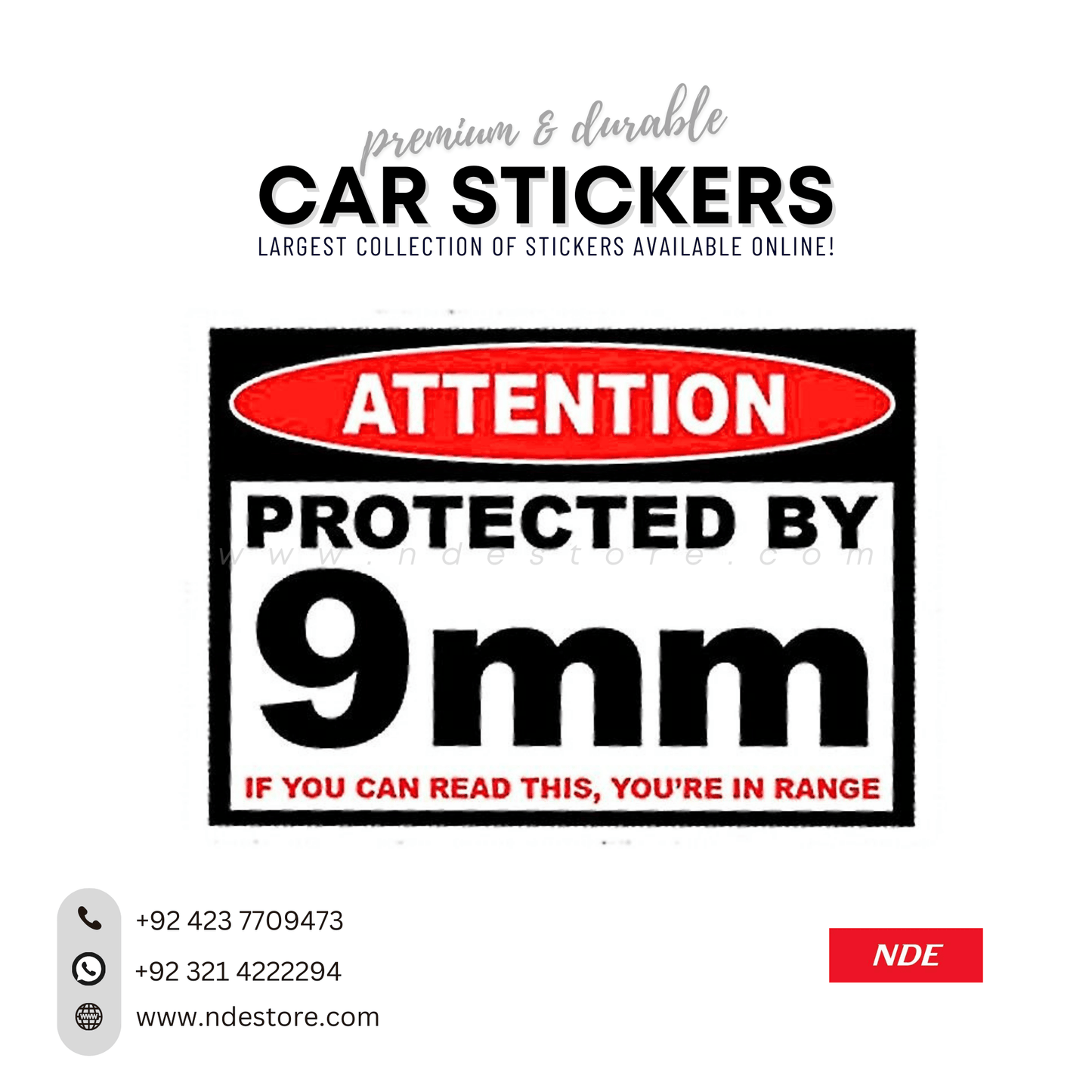 STICKER SAFE ACTION SAFETY (SA-006) - ndestore.com