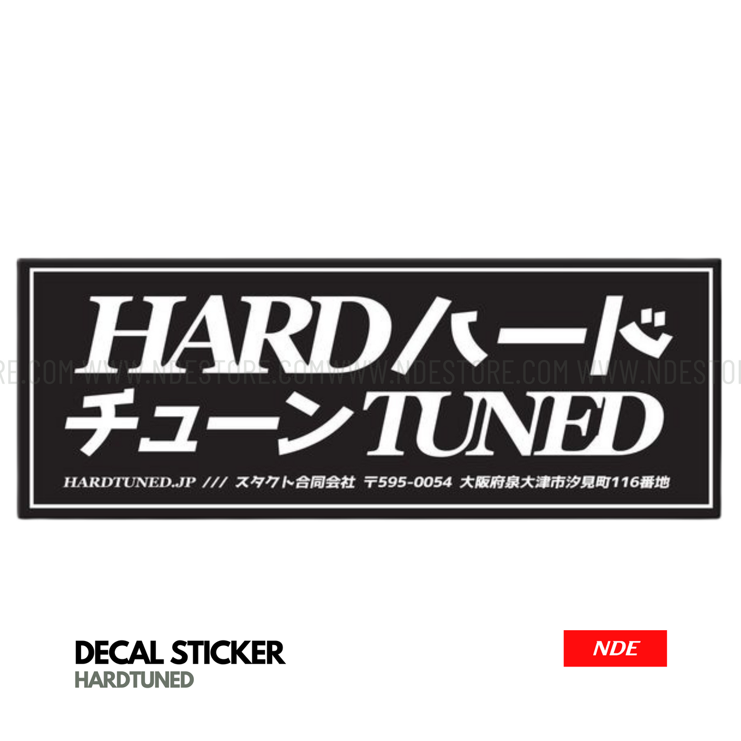 STICKER HARDTUNED