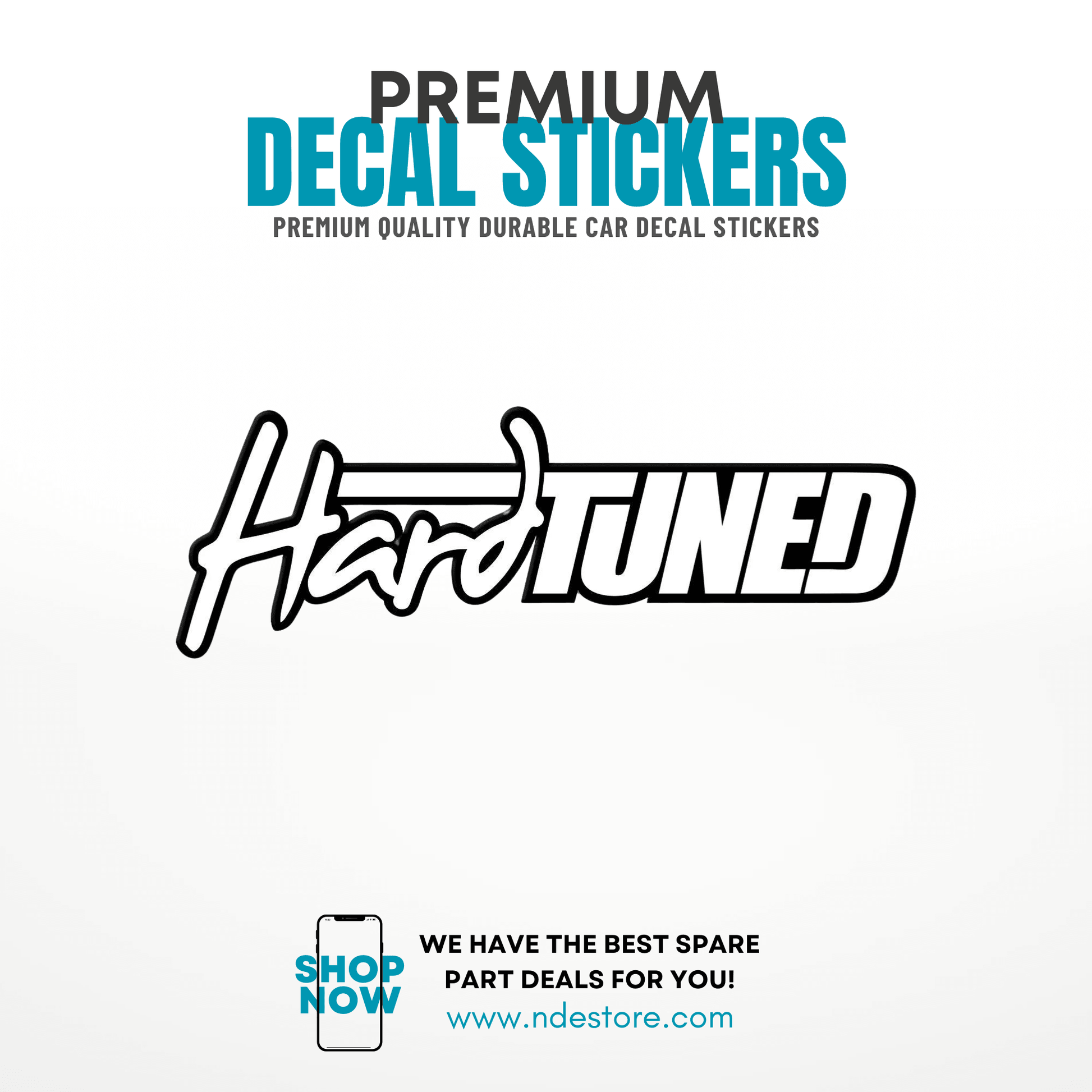 STICKER HARD TUNED (44004) - ndestore.com