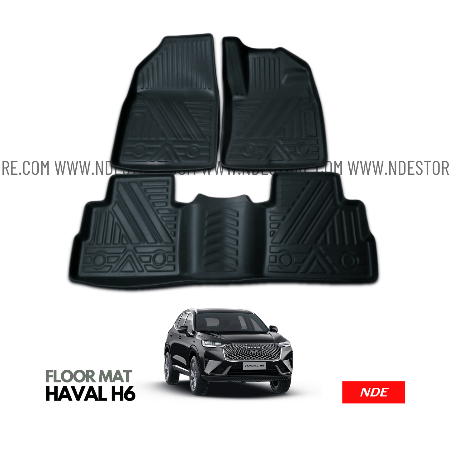 FLOOR MAT TPE STYLE PREMIUM QUALITY FOR HAVAL H6 - ndestore.com