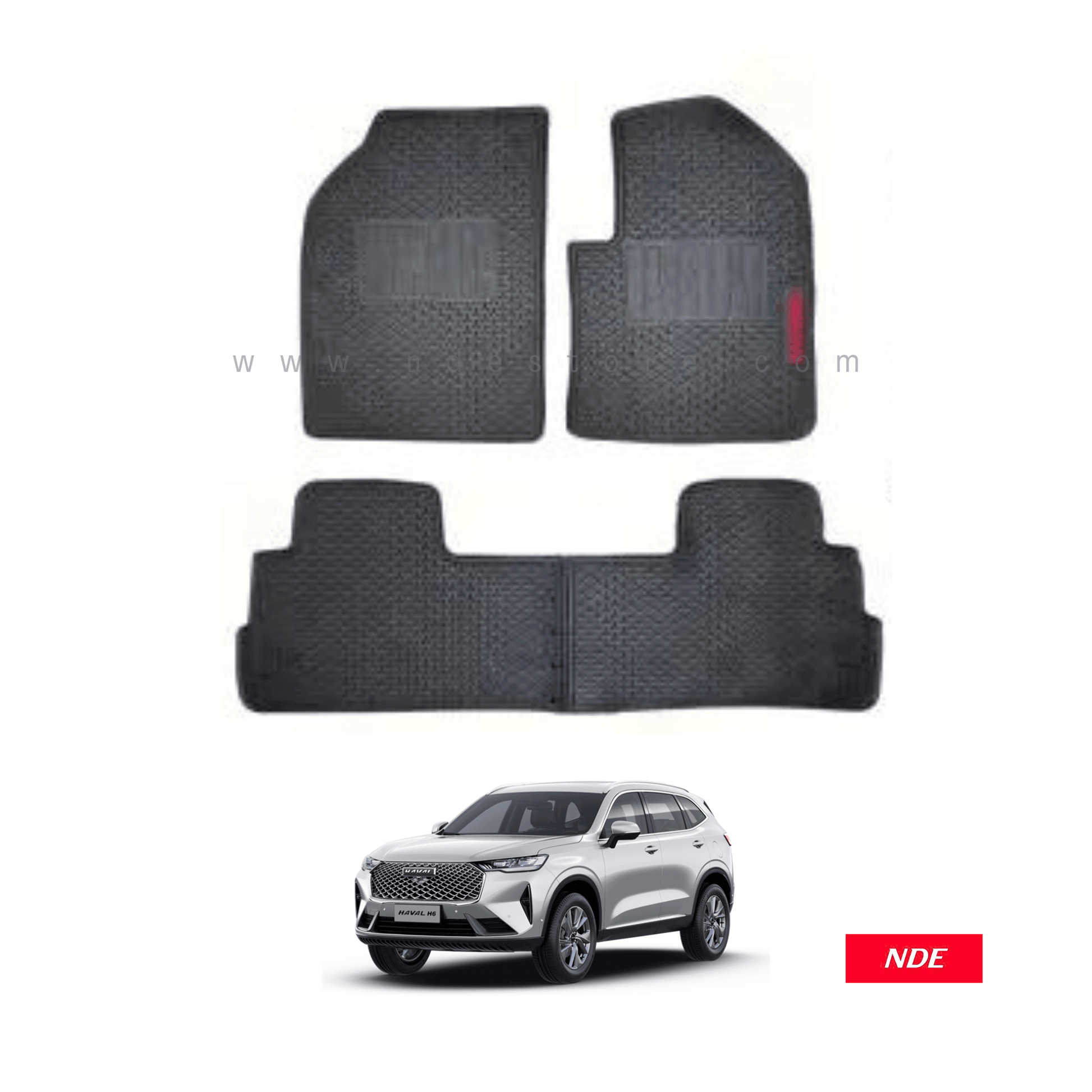 FLOOR MAT RUBBER / LATEX ANTI SLIP FOR HAVAL H6 (IMPORTED) - ndestore.com