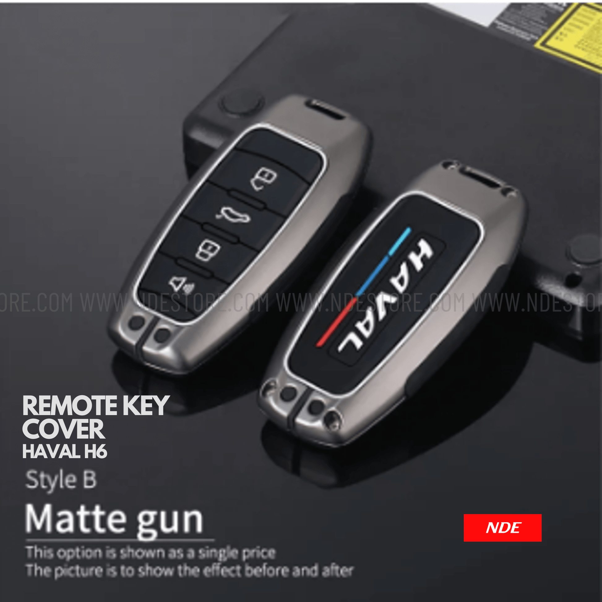 KEY COVER REMOTE METAL FOR HAVAL JOLION/H6 - ndestore.com