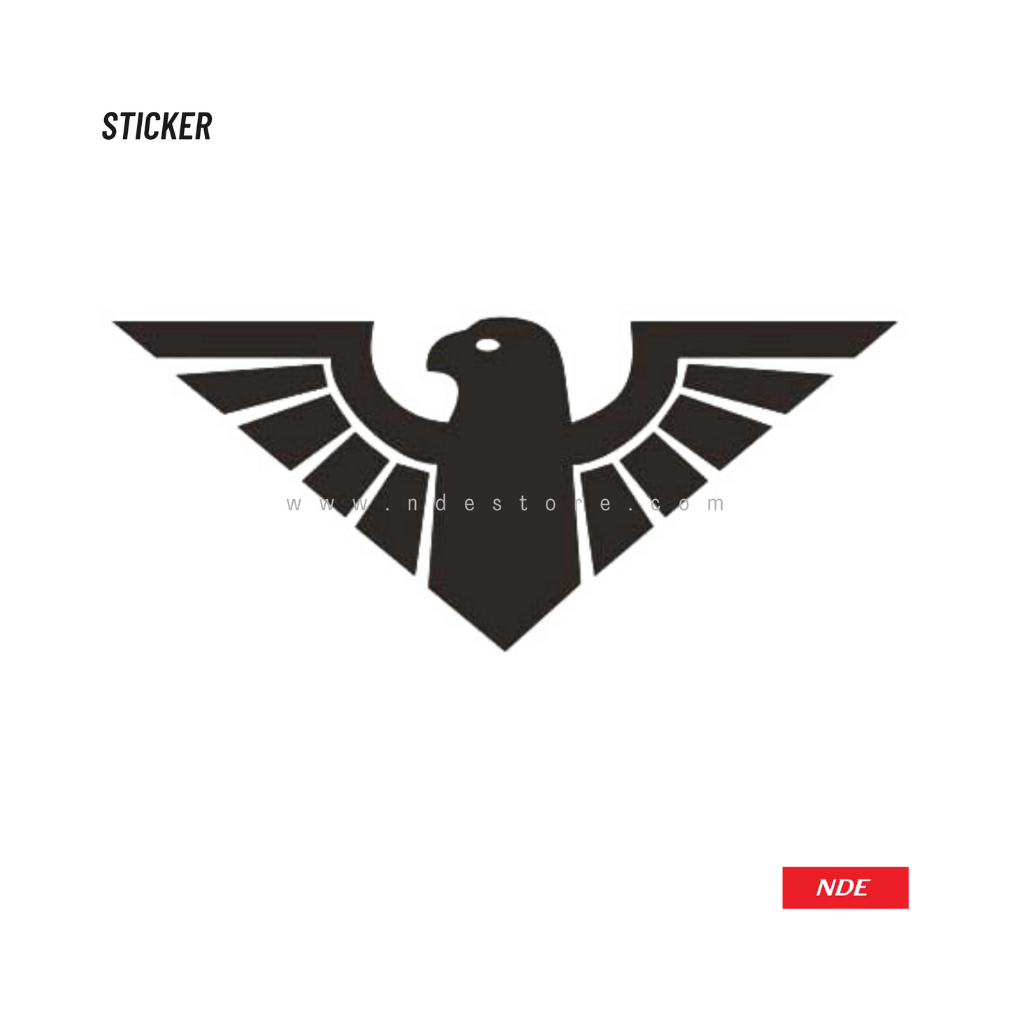 STICKER, HAWK SKU:8007