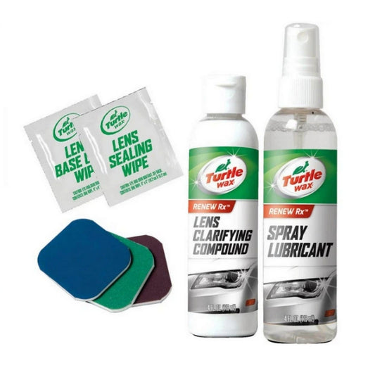 TURTLE WAX, HEADLIGHT LENS RESTORER KIT