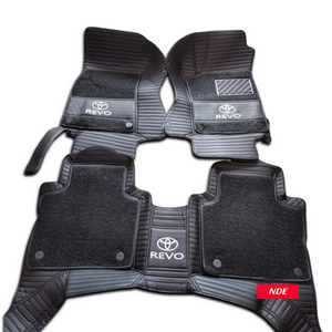 FLOOR MAT 10D WITH FOR HILUX REVO