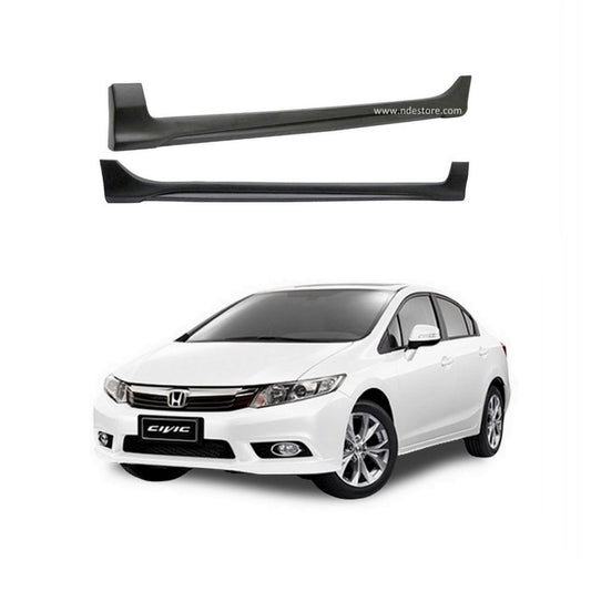 SIDE SKIRT, LOWER DOOR PANNEL BODY KIT ACCESSORIES FOR HONDA CIVIC (2012-2016)