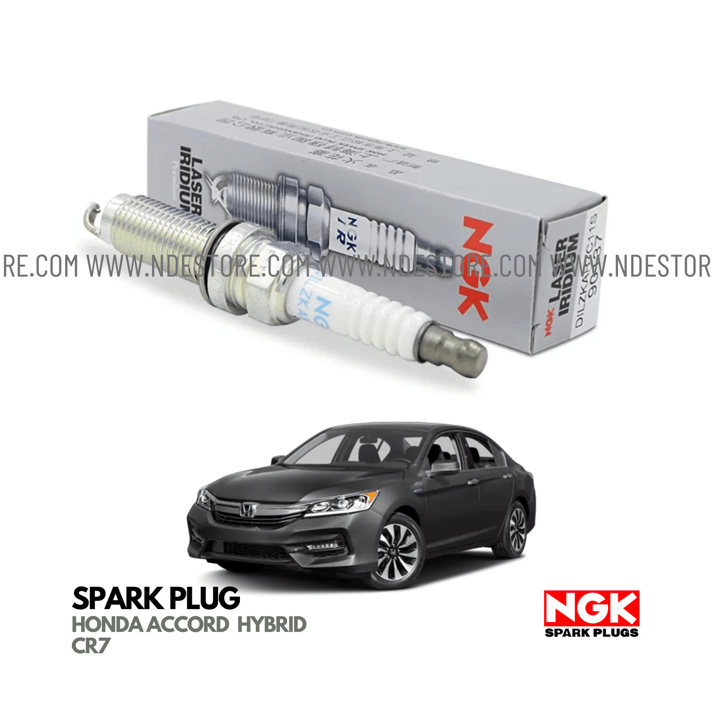 SPARK PLUG LASER IRIDIUM NGK FOR HONDA ACCORD HYBRID - ndestore.com