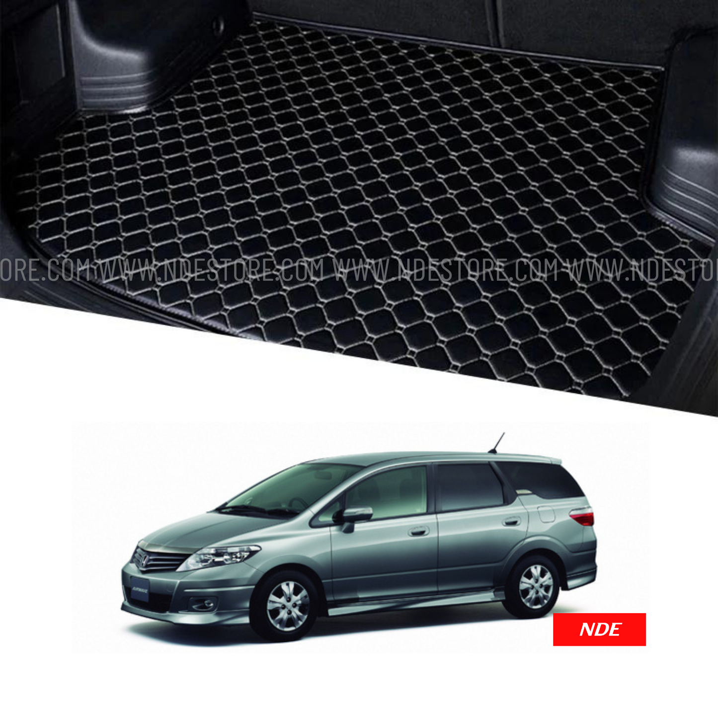 TRUNK FLOOR MAT 7D STYLE FOR HONDA AIRWAVE