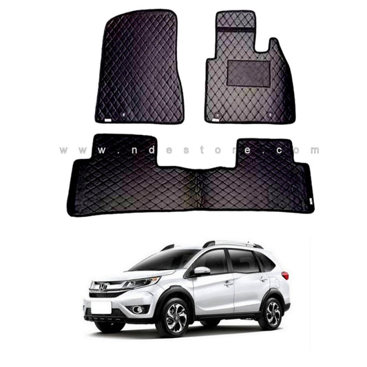 FLOOR MAT PREMIUM QUALITY FLAT 7D STYLE FOR HONDA BRV