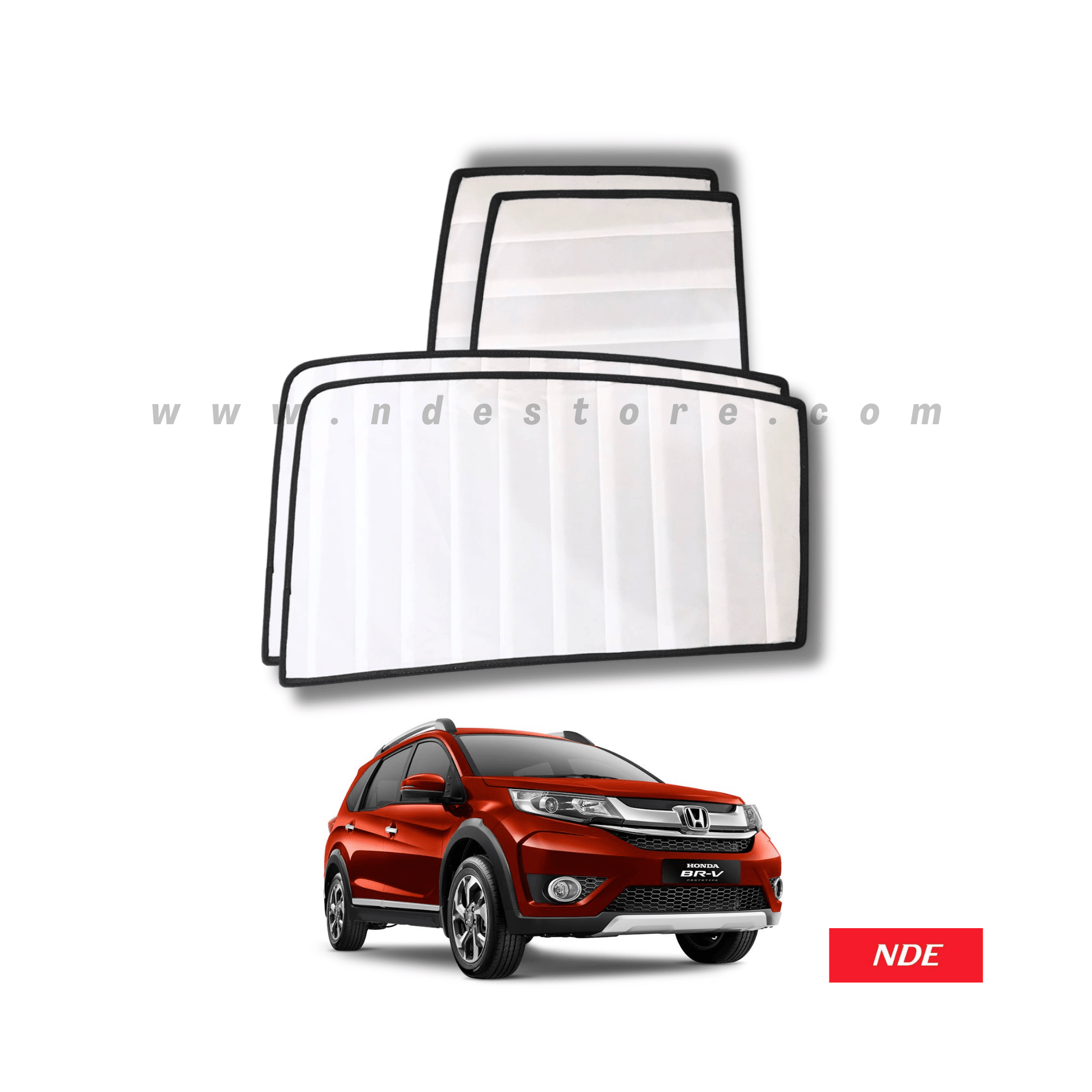 SUN SHADE WHITE WRINKLE FOR HONDA BRV - ndestore.com