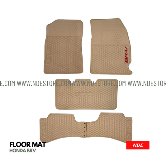 FLOOR MAT RUBBER FOR HONDA BRV (IMPORTED)