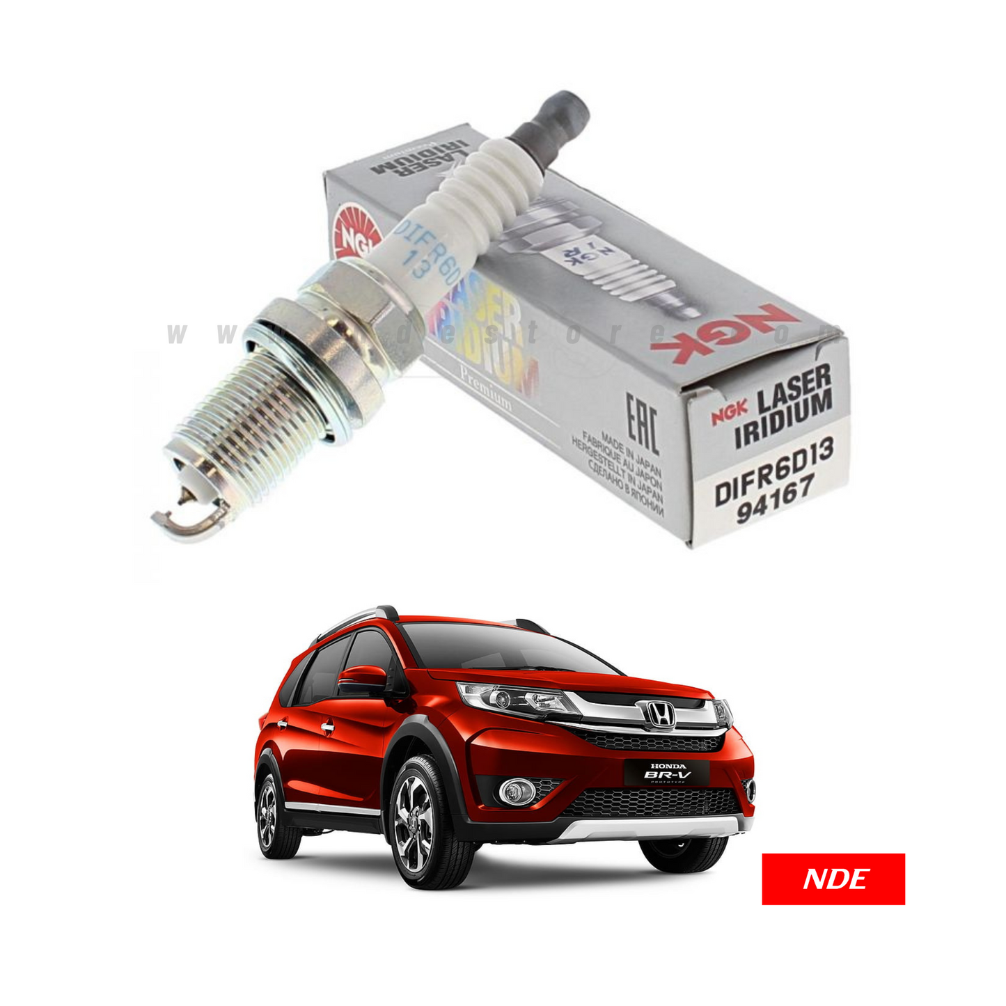 SPARK PLUG LASER IRIDIUM  FOR HONDA BRV