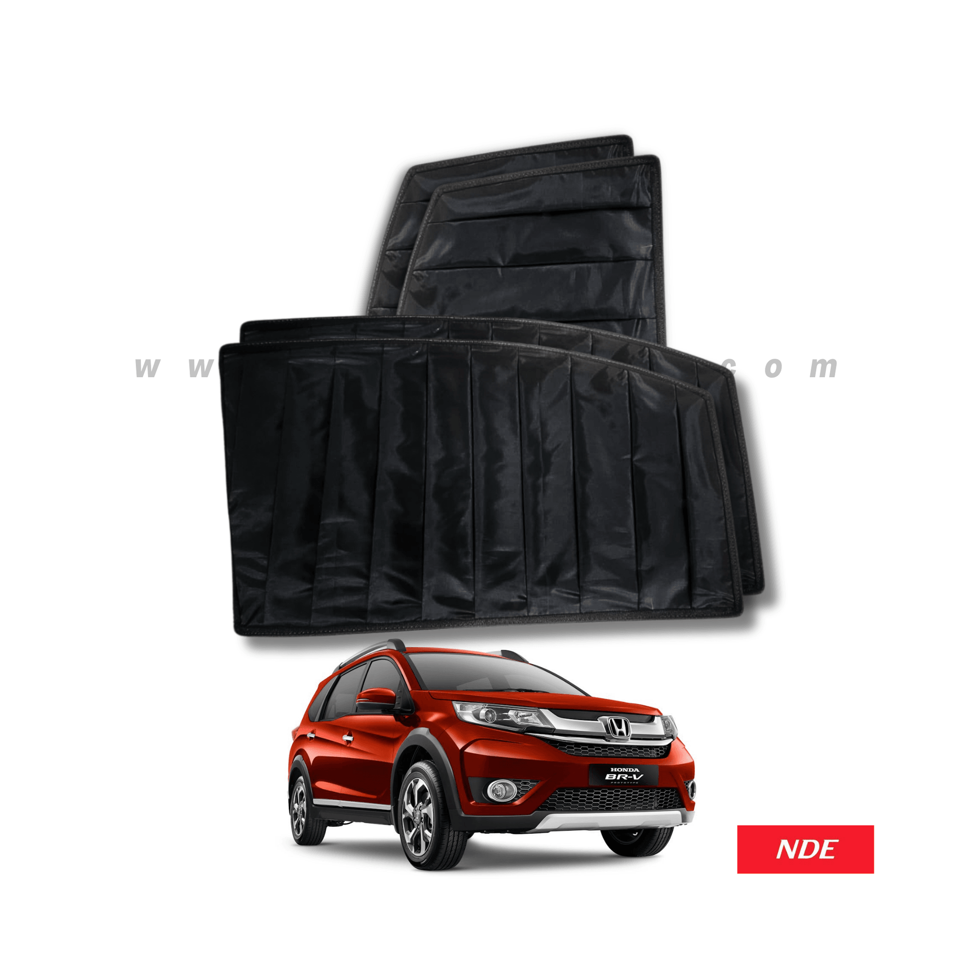 SUN SHADE BLACK WRINKLE FOR HONDA BRV - ndestore.com