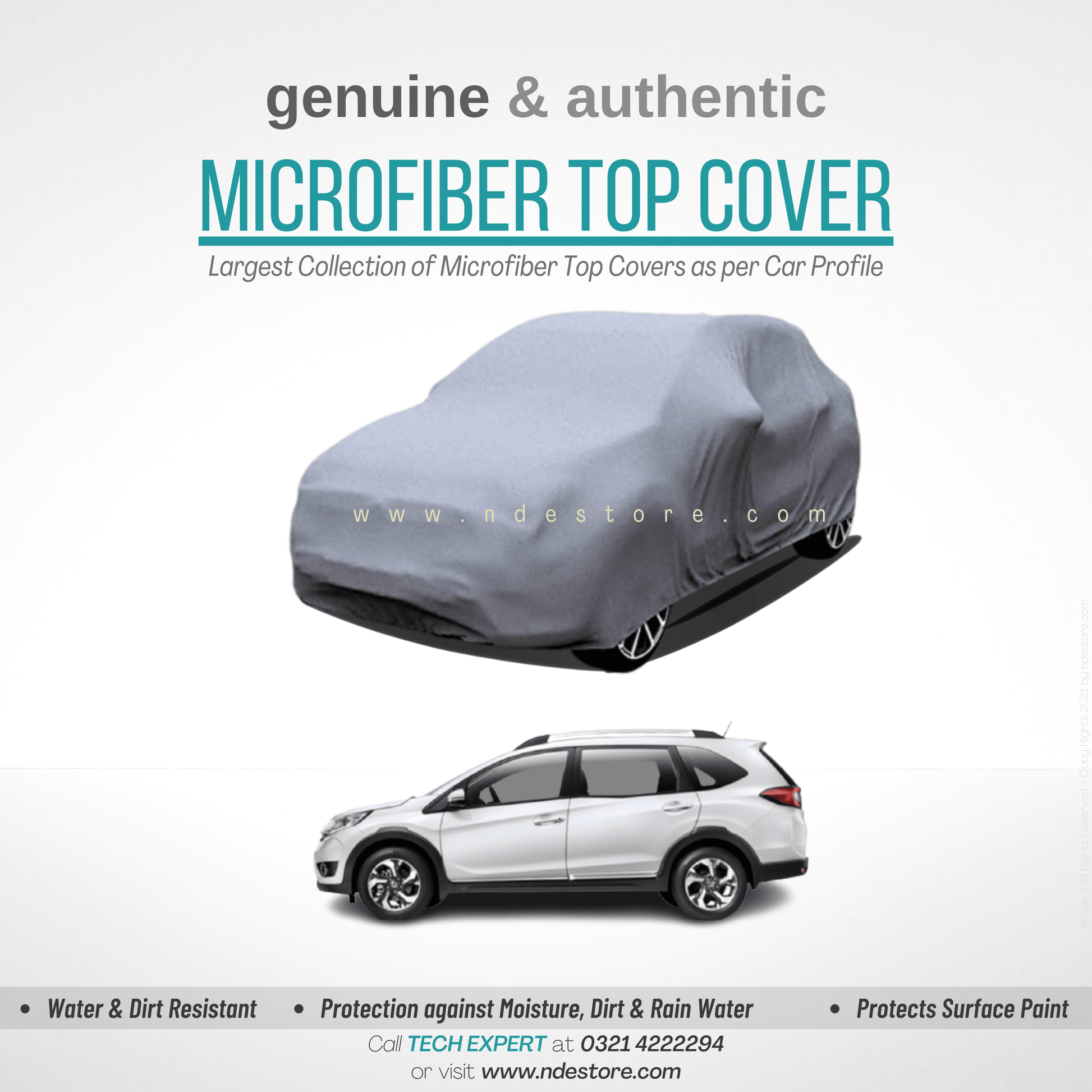 TOP COVER MICROFIBER FOR HONDA BRV - ndestore.com